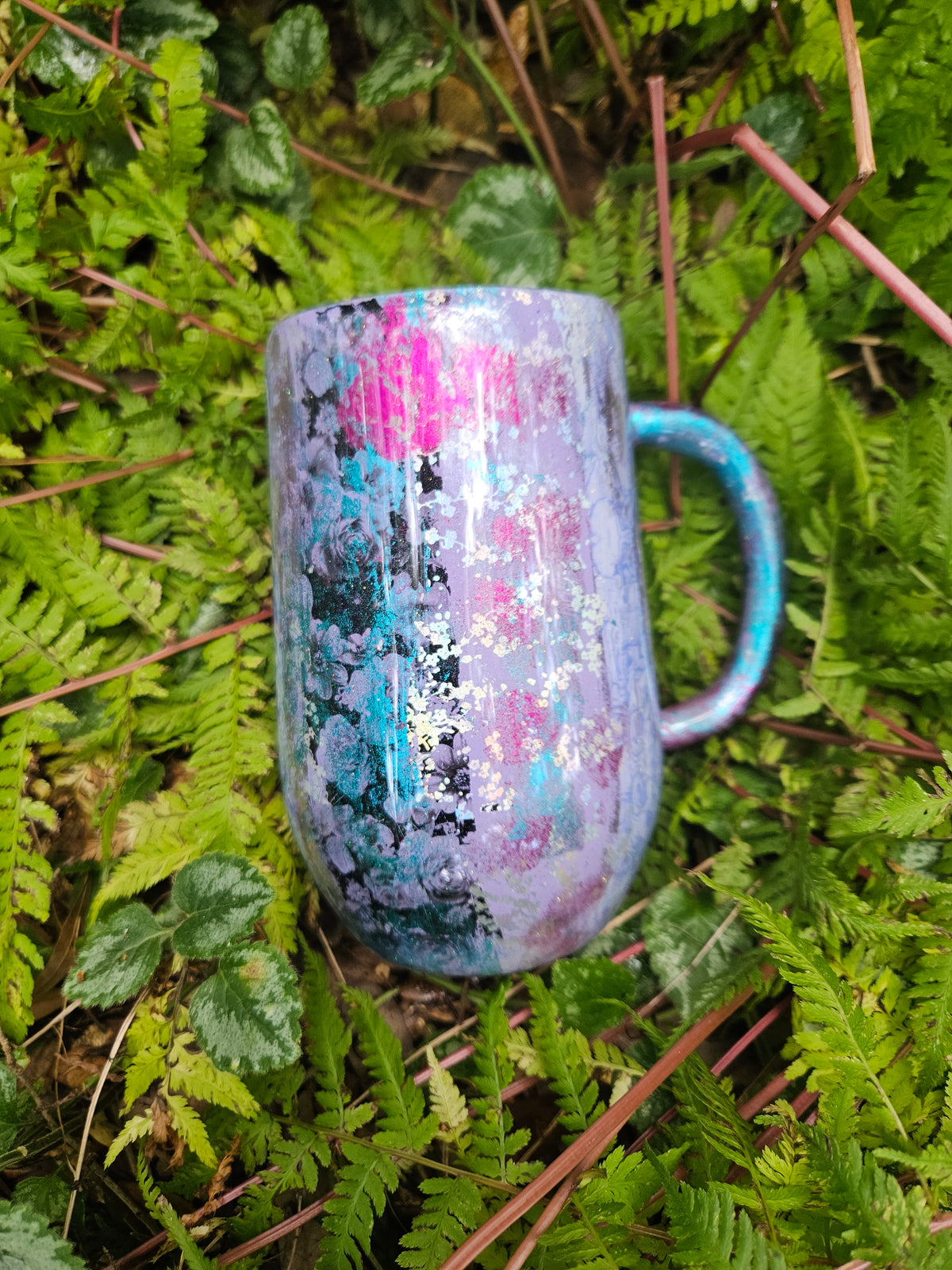 16 oz Stemmy Coffee Mug ( Funky Foils)